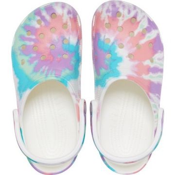  Size 36 -37 Classic Tie Dye Graphic Clog-Unisex Adult Men 4 | Women 6